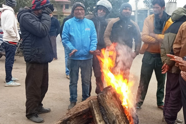 कपिलवस्तुमा चिसोको कहर : बालबालिका र वृद्धवृद्धा बढी प्रभावित